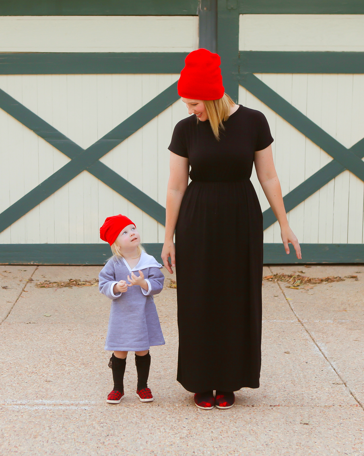 How cute is this fall mommy and me outfit?