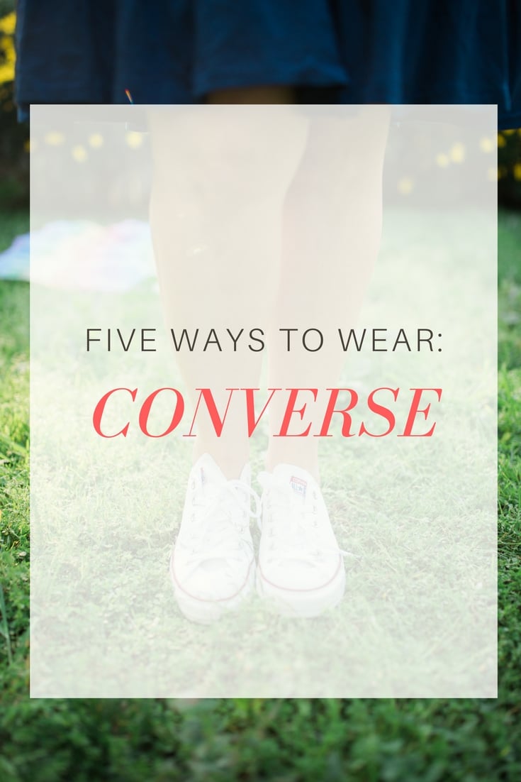 Who Wears Heels Anymore? 5 Converse Outfit Ideas That Will Change Your Life by LA lifestyle blogger Carly from Lipgloss and Crayons