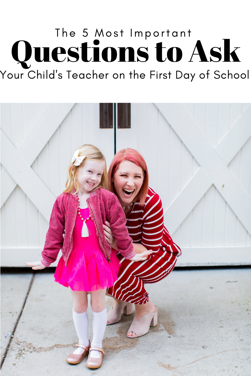 As you get ready for the first day,  bookmark this page.....these are the most important things to ask your child's teacher on the first day of school! 