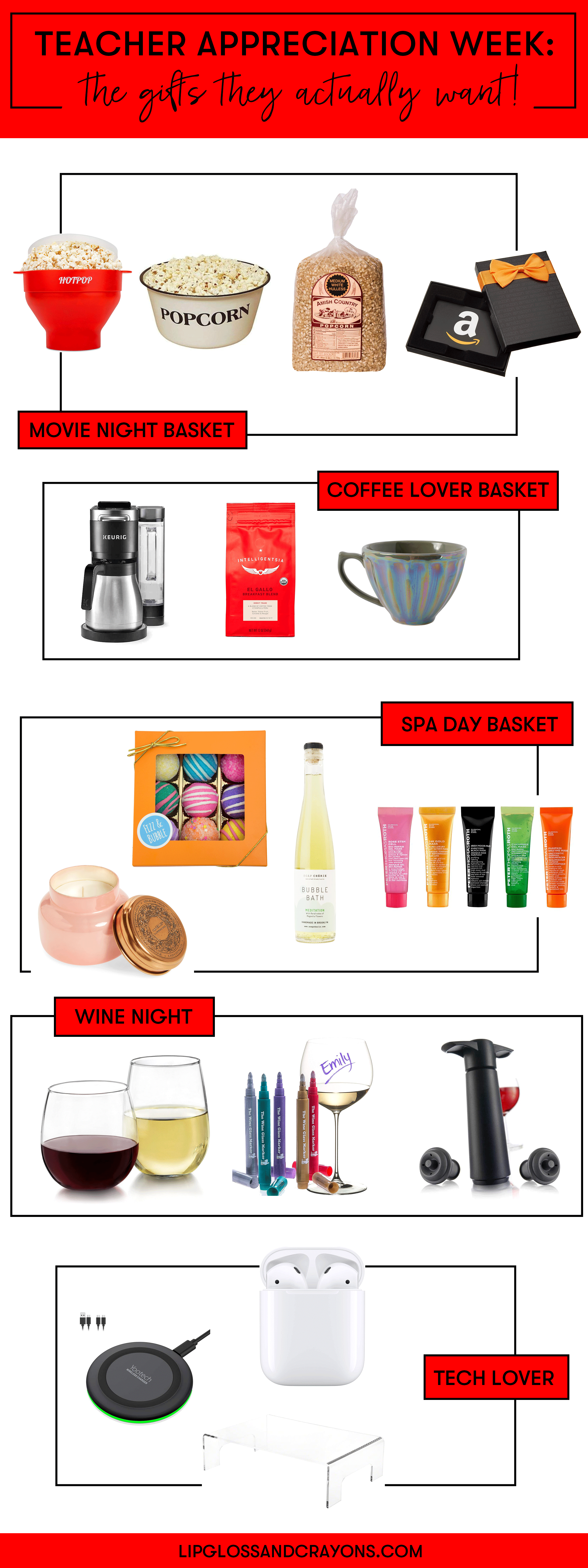 Teacher Appreciation Week Gift Ideas