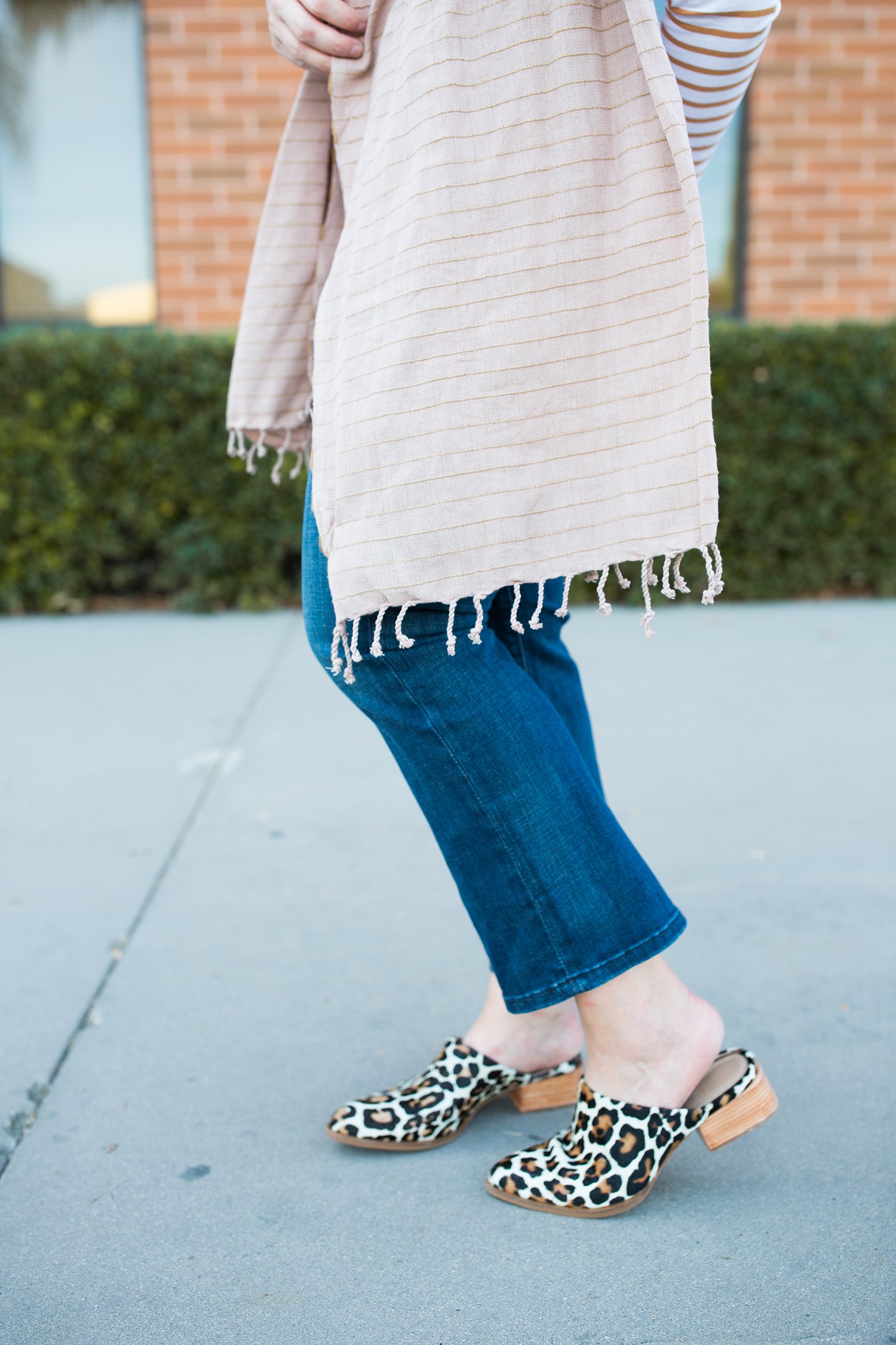 Leopard mules store outfit