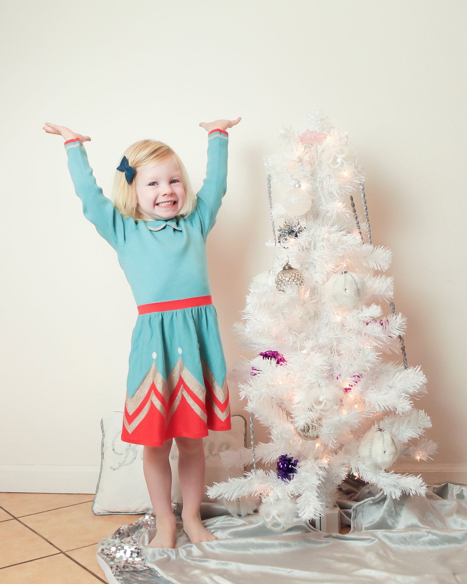 Looking for a great kids christmas tree? This Princess Kids Christmas tree is ADORABLE!