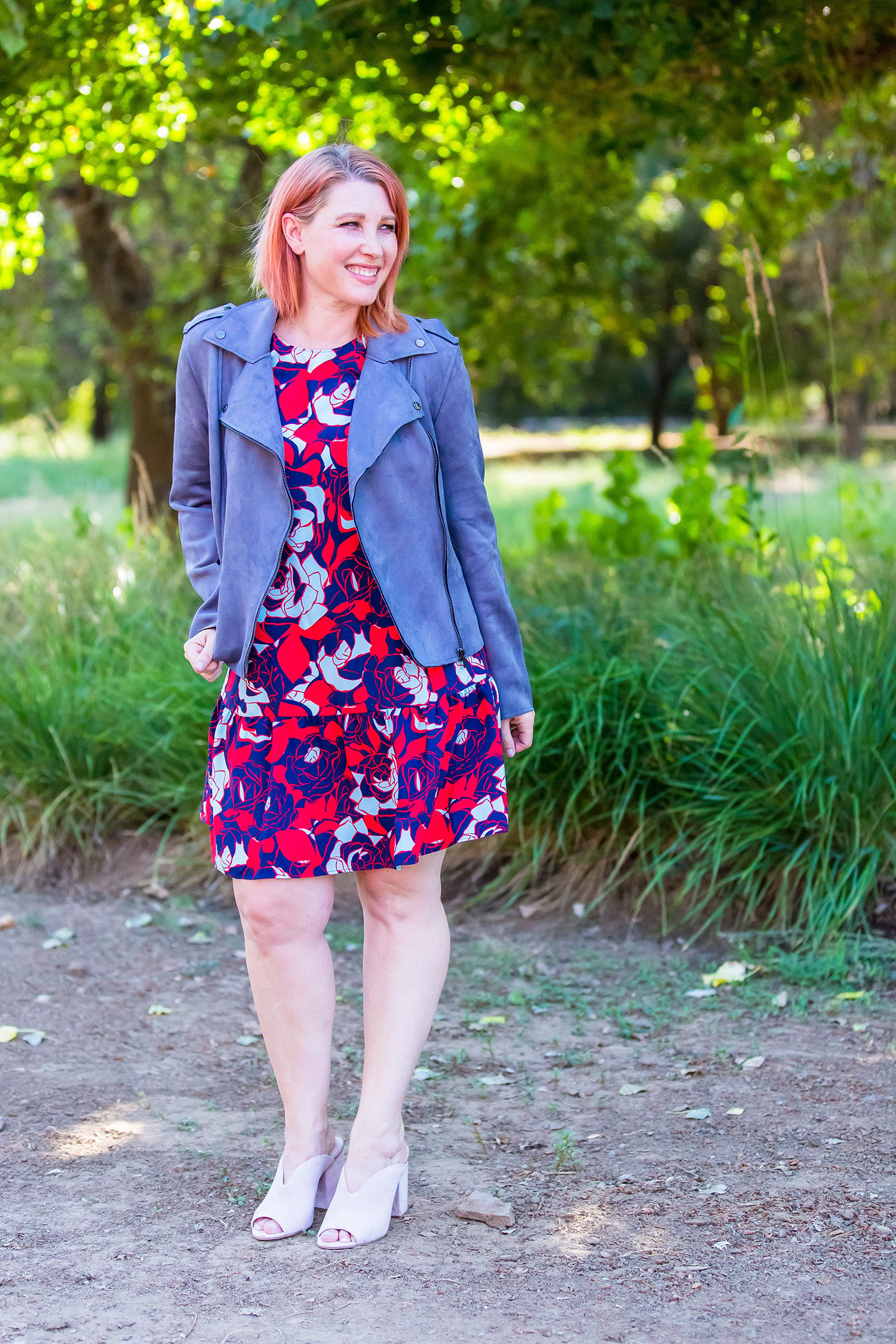 Red Cardigan for A Pear Shape Body - Lipgloss and Crayons