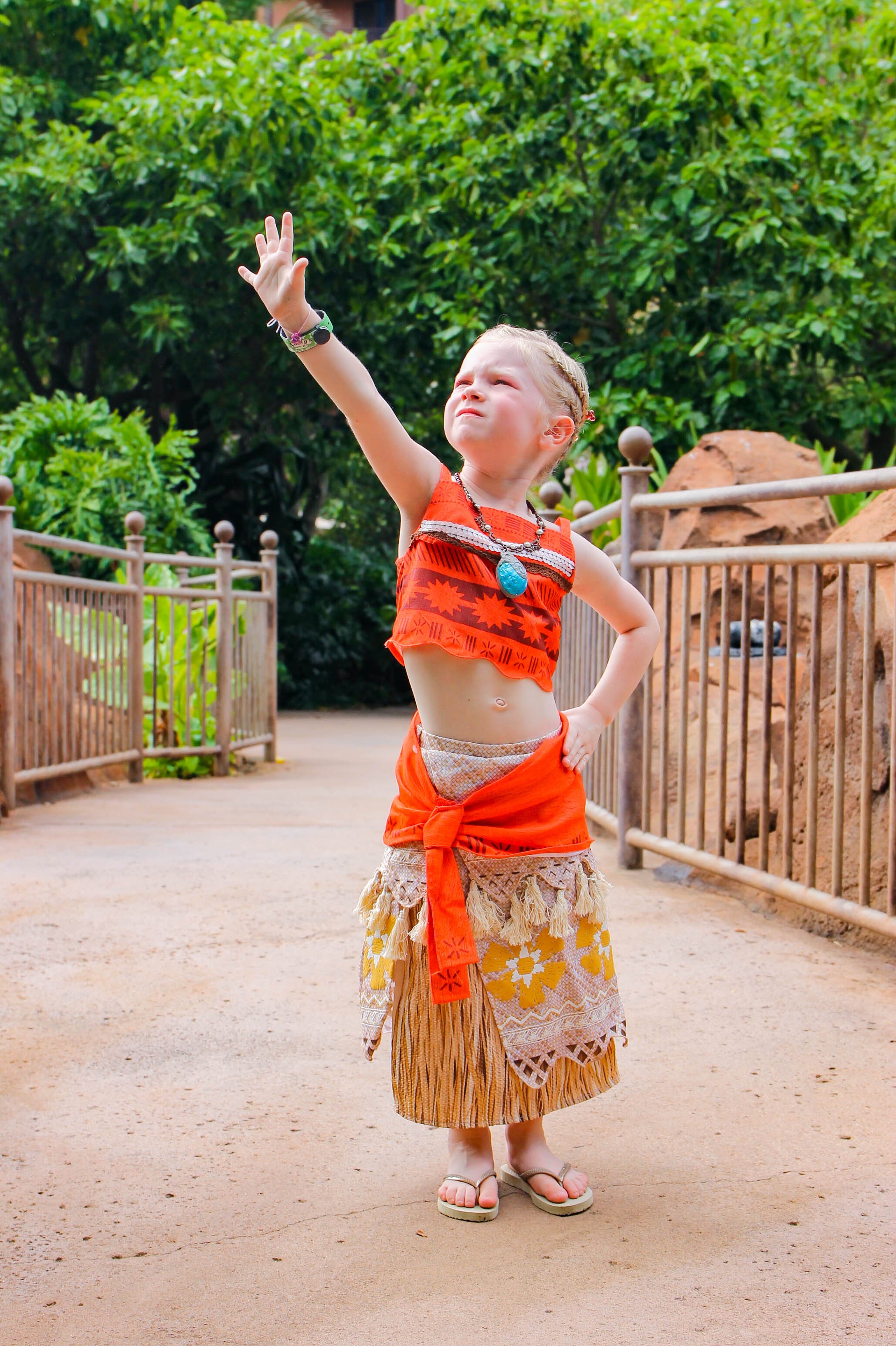 This Moana Makeover from Painted Sky at Aulani is THE BEST!