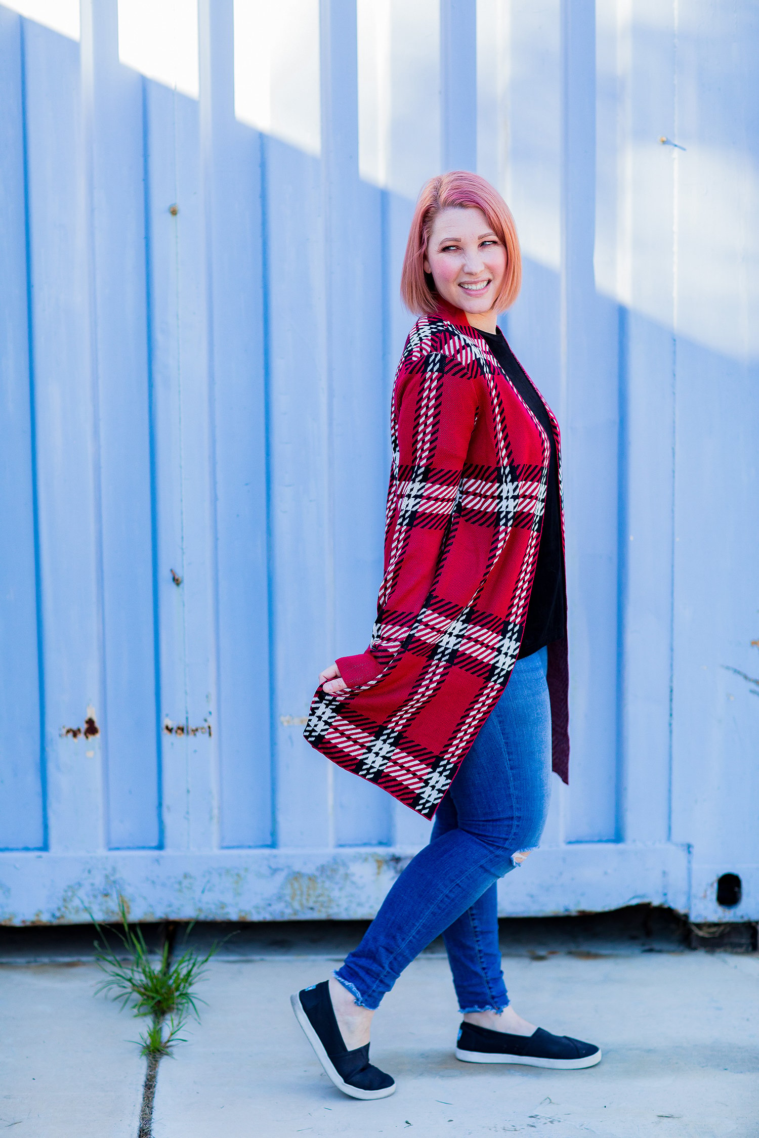 Stitch Fix Review January 2019: This Leo & Nicole Galaodia Open Cardigan is perfect for casual outfits and layers like a dream!