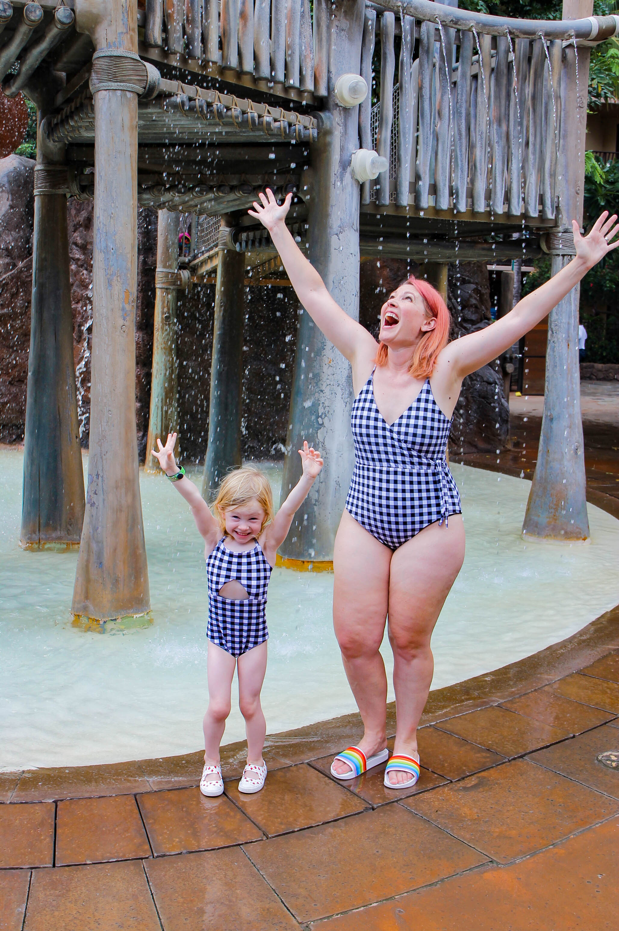 Gingham Bathing Suit