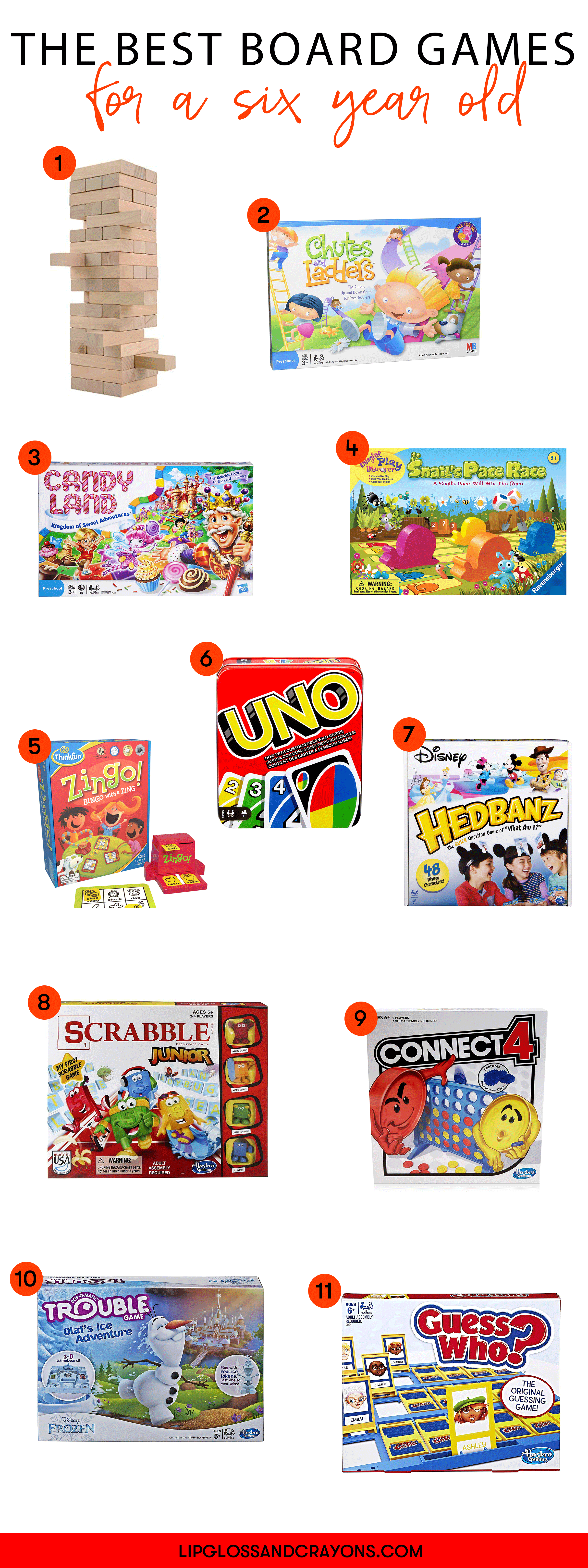 Best Board Games for 5-6-Year-Olds