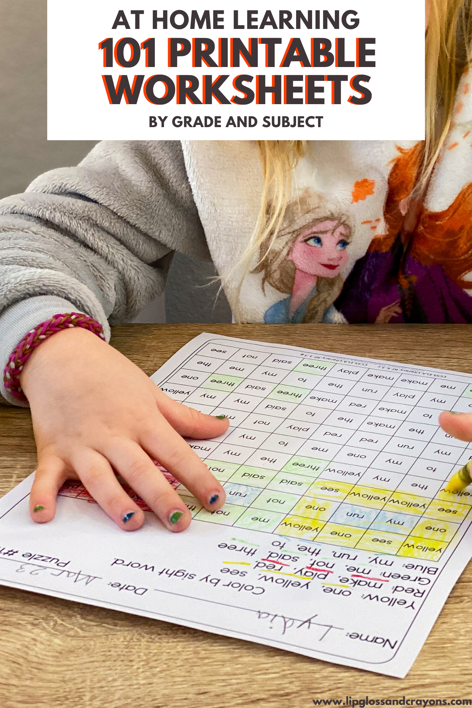 Working from home? These printable worksheets are a great option for independent work!