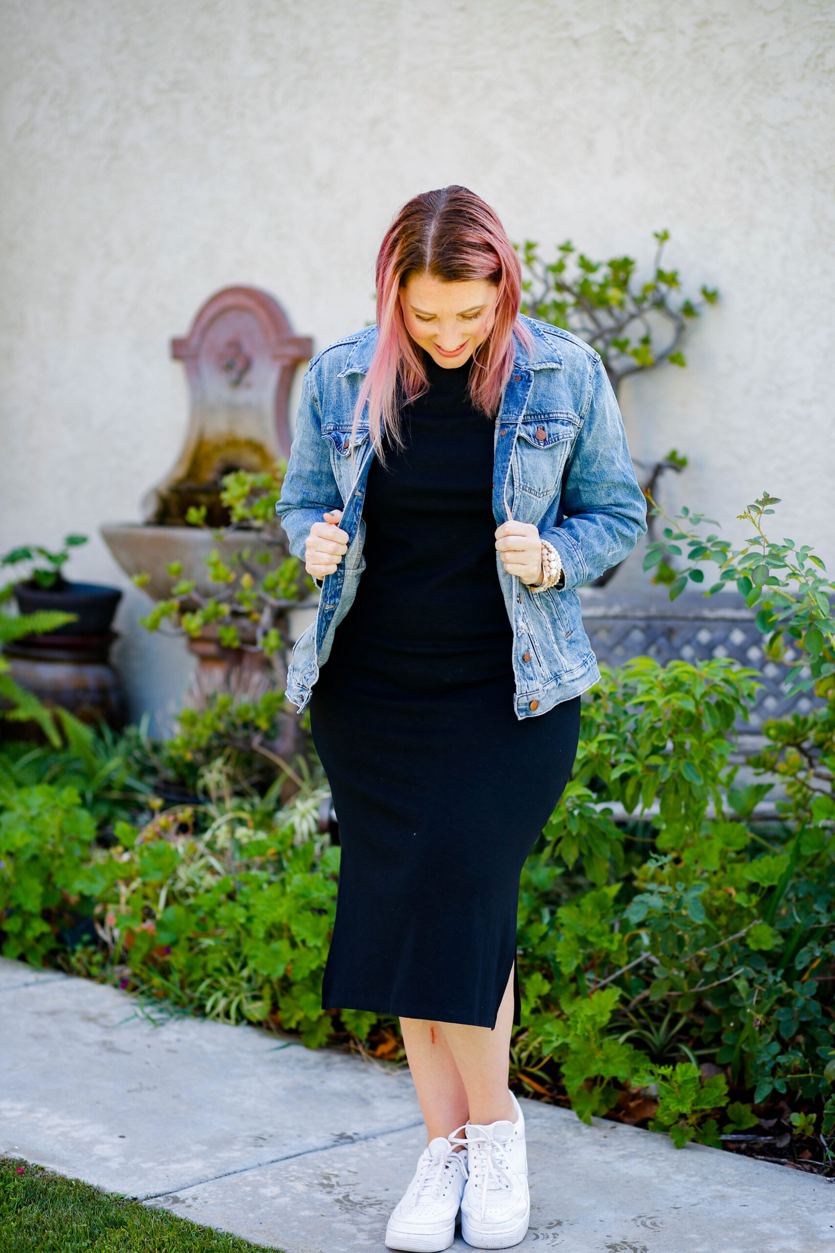 One of the BEST winter wardrobe staples? A great black turtleneck dress. These are three simple outfit options to show you how versatile this dress is! 