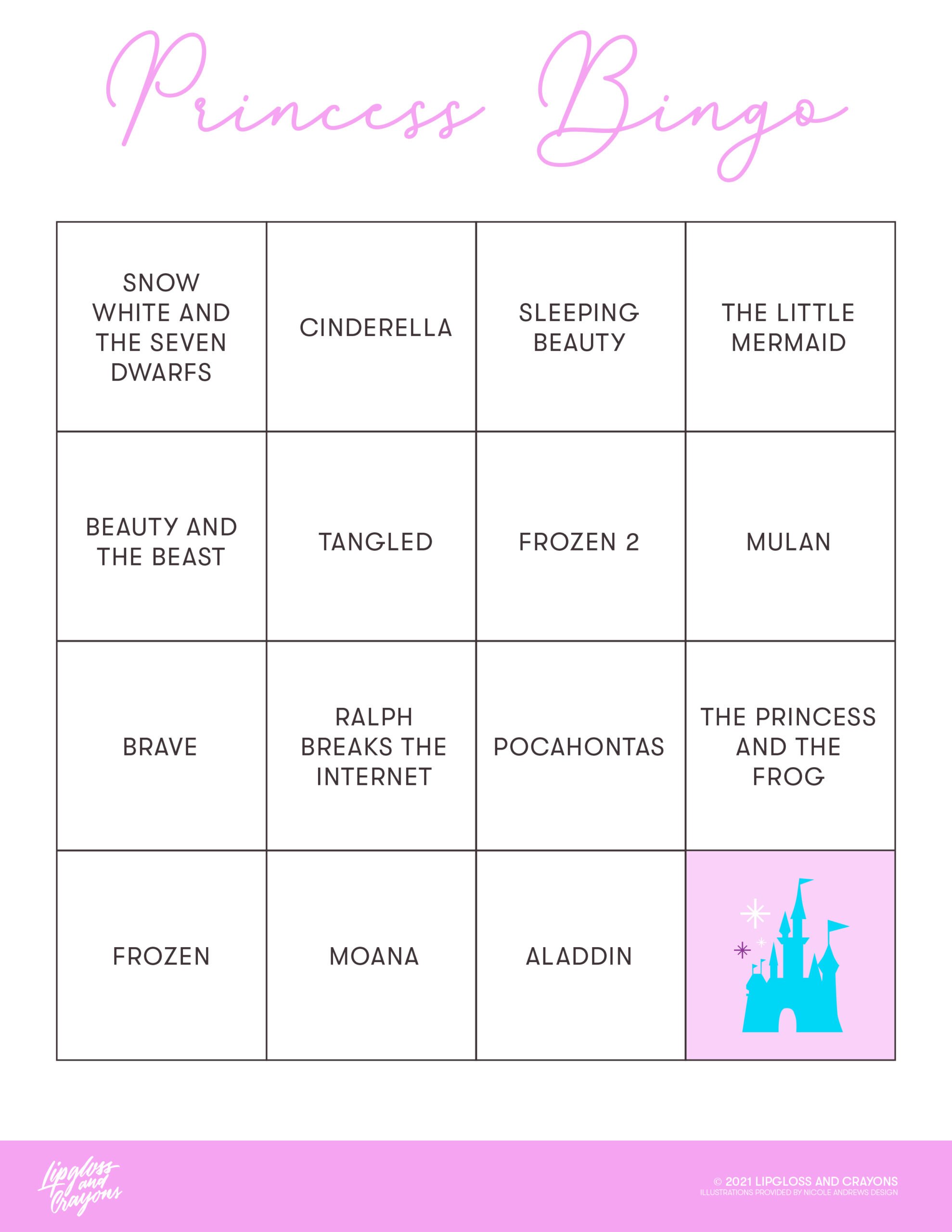 All Disney Princess Movies In Order