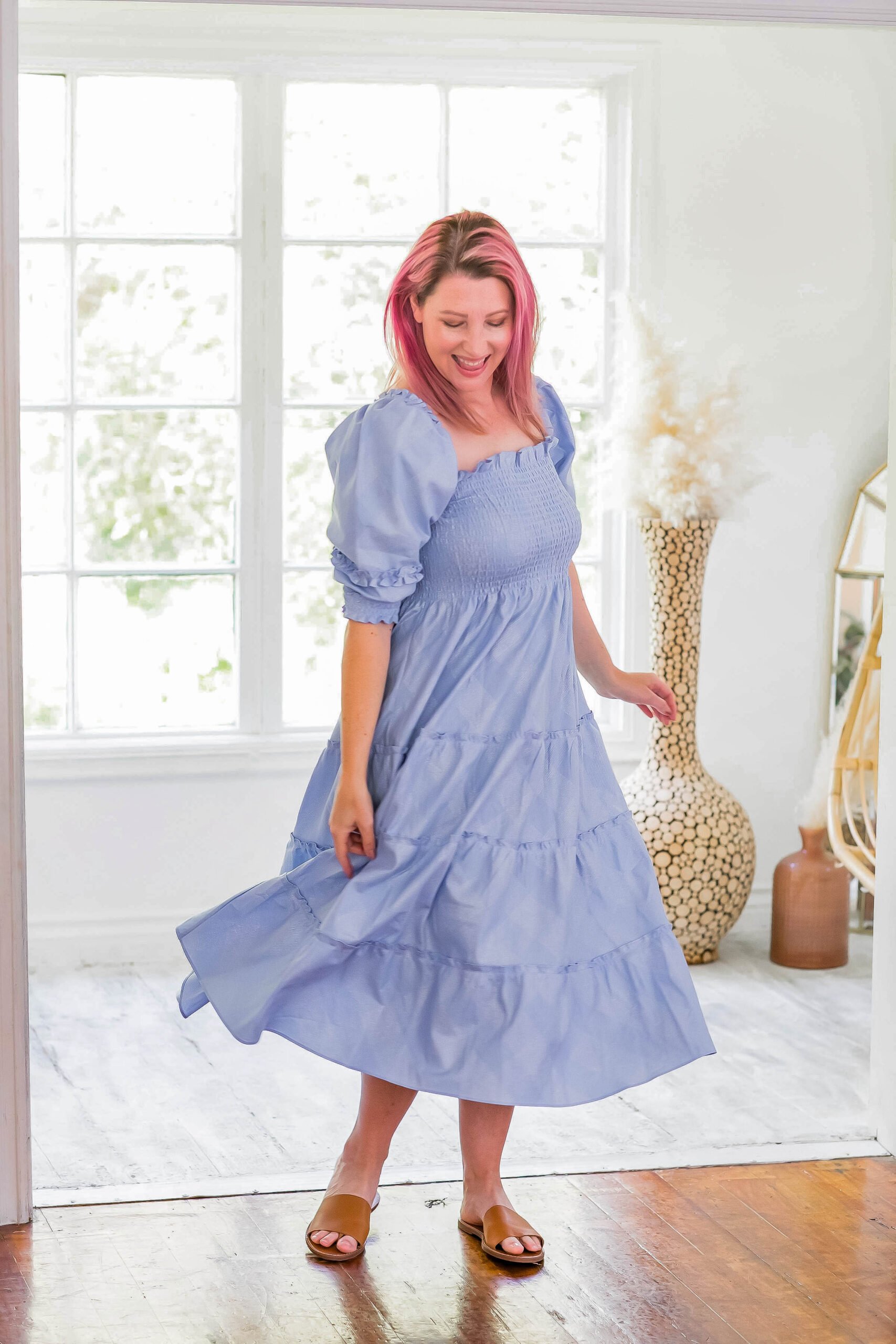 Blue house outlet dress