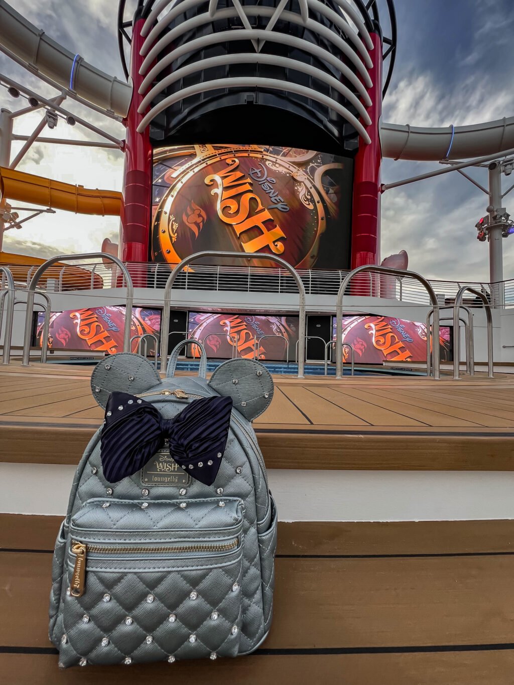 Exclusive Loungefly available on the Disney Wish Cruise Ship