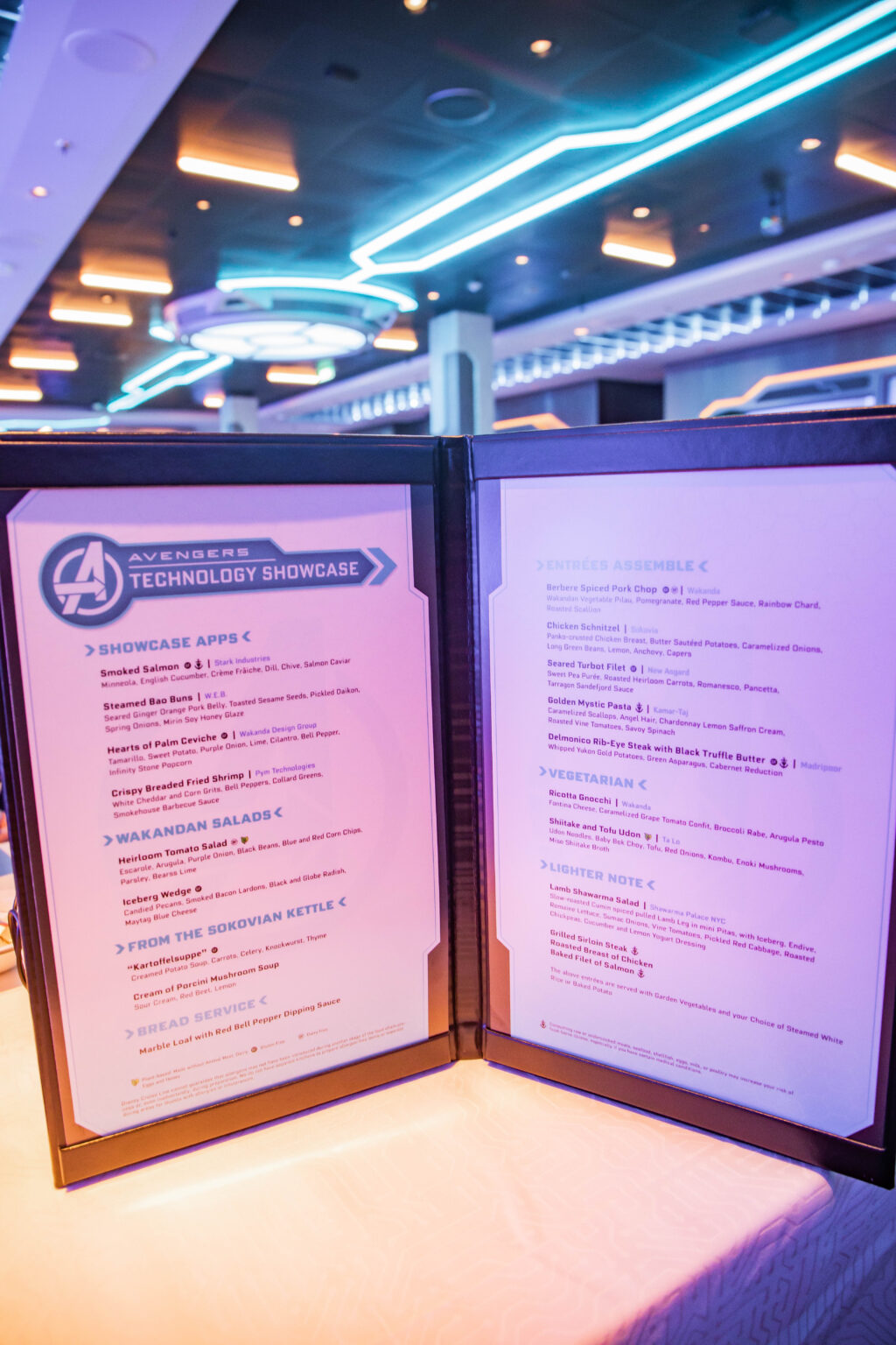 Marvel Menu Disney Wish Cruise Ship: What You Need To Know - Lipgloss and Crayons