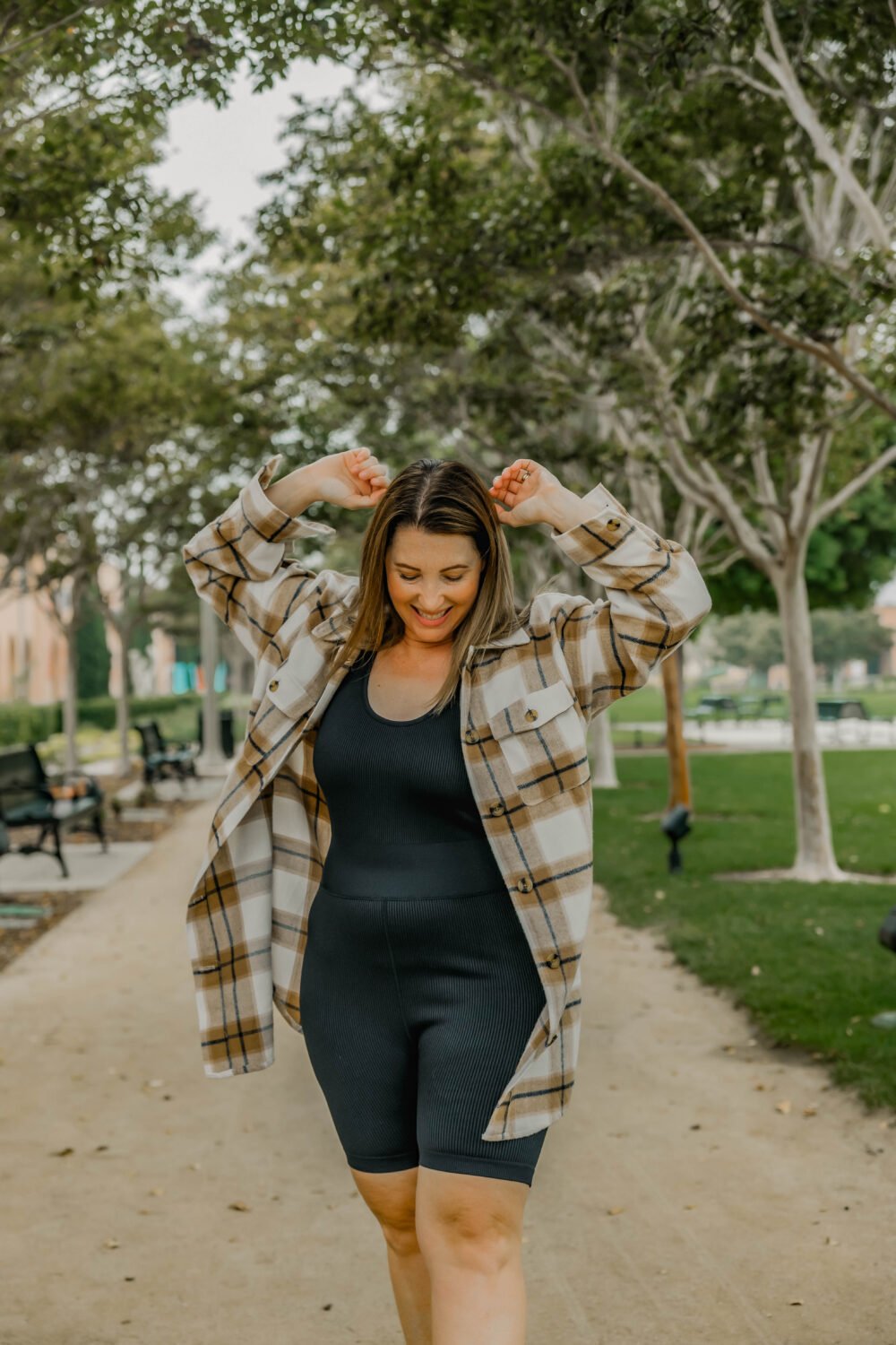 How to Wear: body suit with shorts - Lipgloss and Crayons