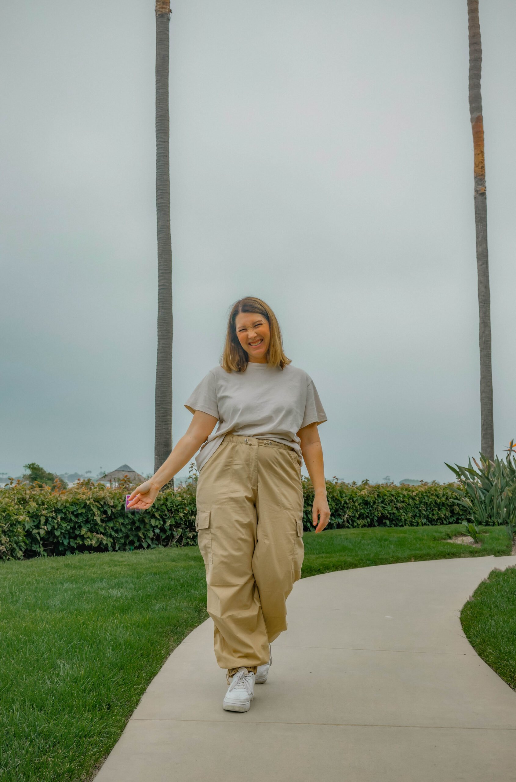 Green Cargo Pant Outfits for Fall Trending on TikTok | Liz in Los Angeles