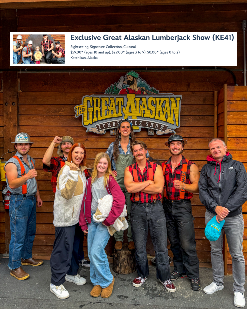 the great alaskan lumberjack show